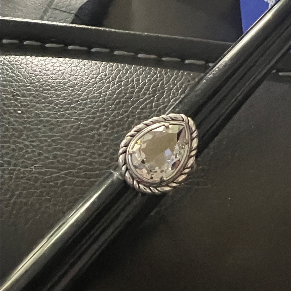 Brighton Silver Braided Ring